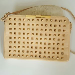Zara Studded Leather Bag